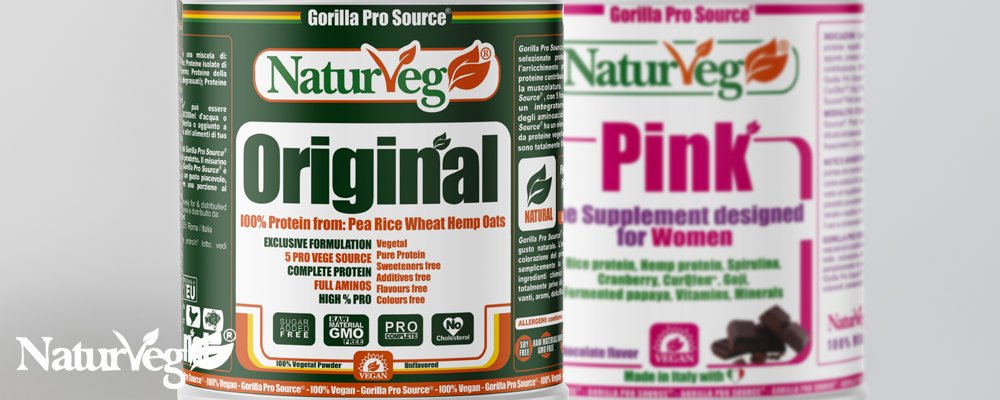 proteine vegane in polvere
