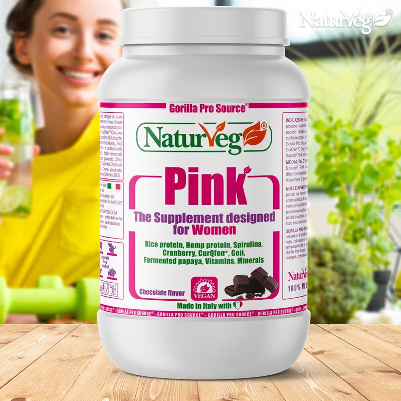 Naturveg Pink - Integratore Proteine per Lei
