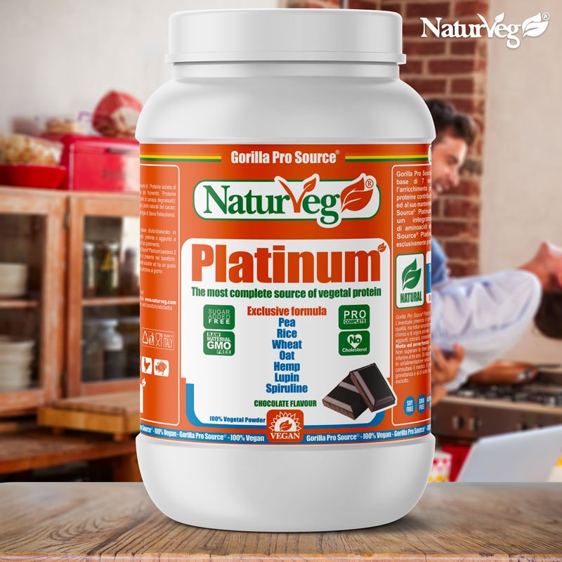 Naturveg® Platinum - 7 Proteine Vegetali in 1