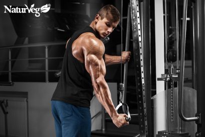 bodybuilder vegano