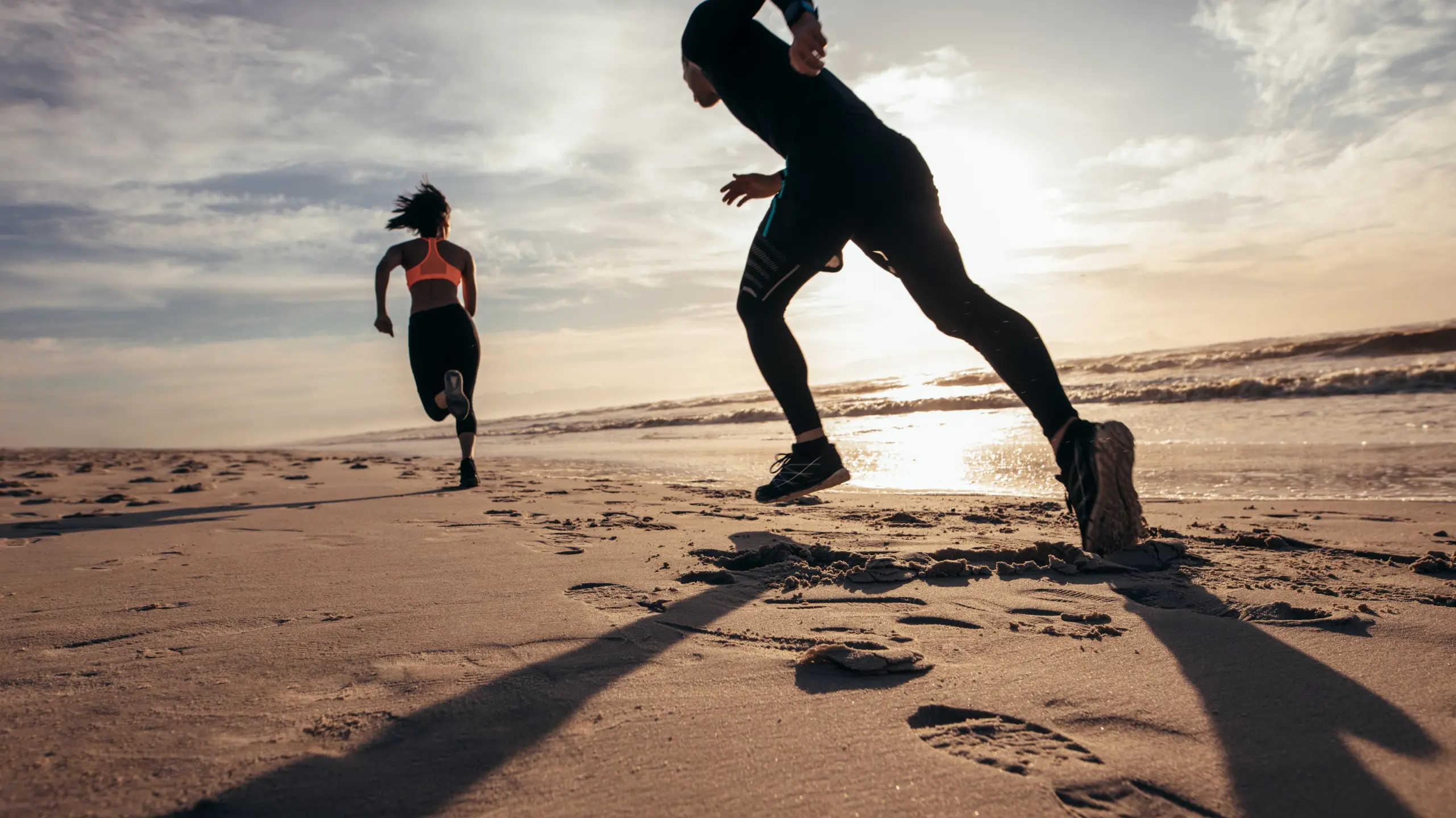 La spiaggia come palestra